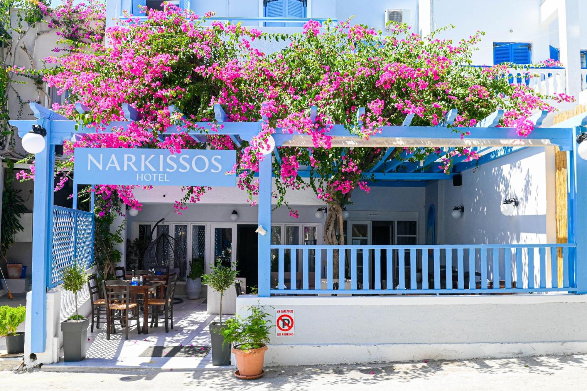 Narkissos Hotel Kamari  Ngoại thất bức ảnh