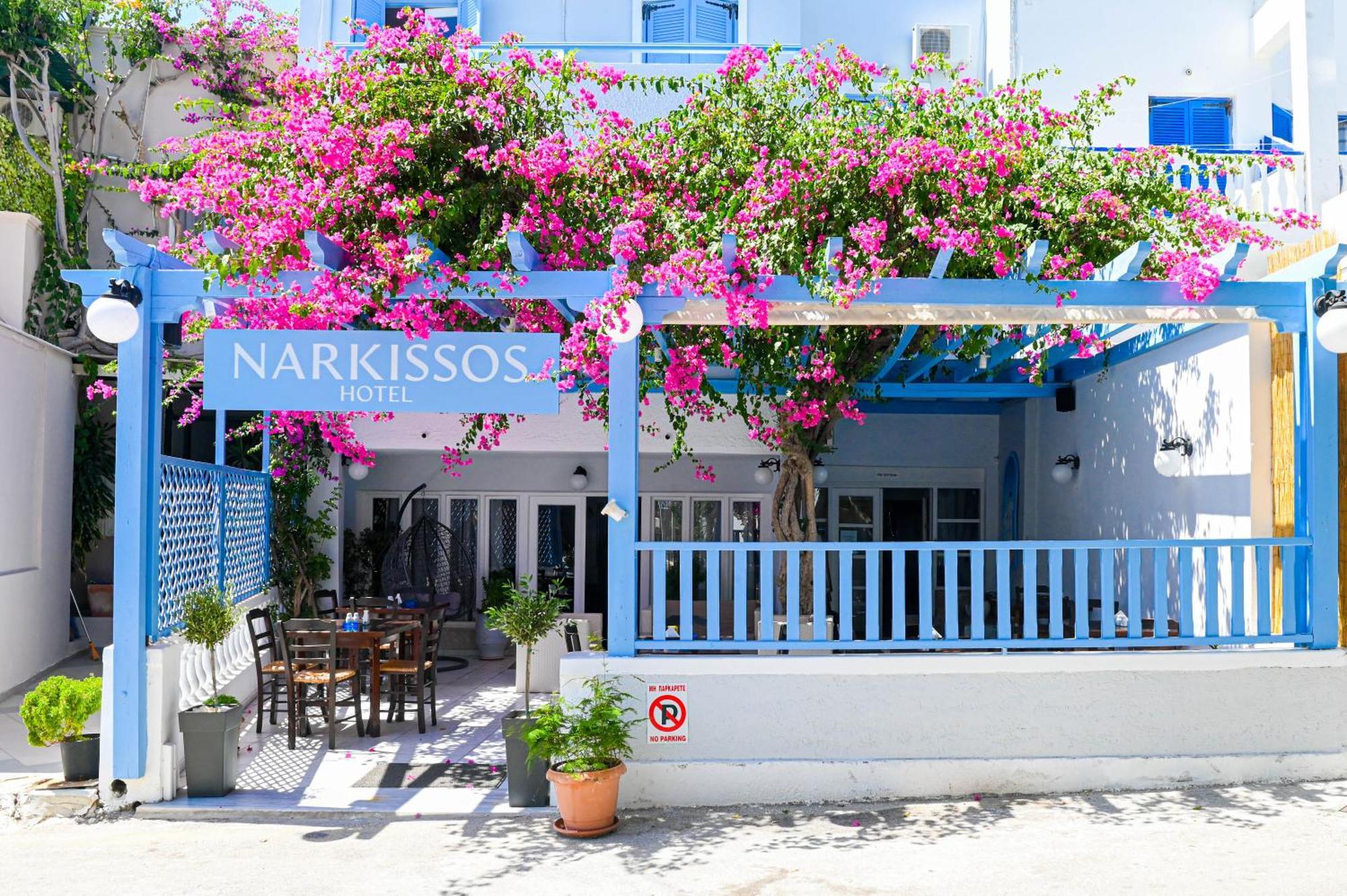 Narkissos Hotel Kamari  Ngoại thất bức ảnh